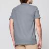 Quiksilver Big and Tall T-Shirts for Men – Mens Short Sleeve Cotton Crewneck Tee(Granite Gray)