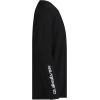 Quiksilver Boys Long Sleeve Rashguard Surf Shirt with UPF 50+ Sun Protection, Kid’s Swim Top(Black Everyday)
