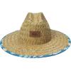 Quiksilver Boys Pierside Print Straw Sun Hat(Atlantic Navy)