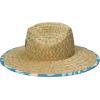 Quiksilver Boys Pierside Print Straw Sun Hat(Atlantic Navy)