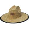 Quiksilver Boys Pierside Print Straw Sun Hat(Black Drake Mix Print)