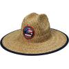 Quiksilver Boys Pierside Print Straw Sun Hat(Merica)