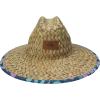 Quiksilver Boys Pierside Print Straw Sun Hat(Navy Rorschach)