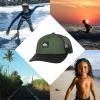 Quiksilver Boys Quiksilver Boy’s Emu Coop Snapback Trucker Hat(Spray Camo Taxer Cargo)