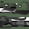 Quiksilver Boys Quiksilver Boy’s Emu Coop Snapback Trucker Hat(Spray Camo Taxer Cargo)