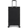 Quiksilver Buxton Suitcases Softside Expandable Luggage with Spinner Wheels, Large 3-Piece Set (20/26/30) (Green)(Black)