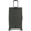 Quiksilver Buxton Suitcases Softside Expandable Luggage with Spinner Wheels, Large 3-Piece Set (20/26/30) (Green)(Charcoal)