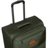 Quiksilver Buxton Suitcases Softside Expandable Luggage with Spinner Wheels, Large 3-Piece Set (20/26/30) (Green)(Green)