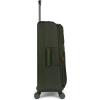 Quiksilver Buxton Suitcases Softside Expandable Luggage with Spinner Wheels, Large 3-Piece Set (20/26/30) (Green)(Green)