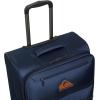 Quiksilver Buxton Suitcases Softside Expandable Luggage with Spinner Wheels, Large 3-Piece Set (20/26/30) (Green)(Navy)