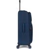 Quiksilver Buxton Suitcases Softside Expandable Luggage with Spinner Wheels, Large 3-Piece Set (20/26/30) (Green)(Navy)