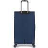 Quiksilver Buxton Suitcases Softside Expandable Luggage with Spinner Wheels, Large 3-Piece Set (20/26/30) (Green)(Navy)