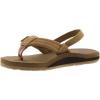 Quiksilver Carver Suede Toddler Flip Flop (Toddler)(Tan – Solid)