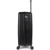 Quiksilver Chimaca Suitcases Hardside Luggage with Spinner Wheels, Large 3-Piece Set (20/26/30) (Black)(Black)