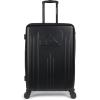 Quiksilver Chimaca Suitcases Hardside Luggage with Spinner Wheels, Large 3-Piece Set (20/26/30) (Black)(Black)