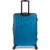 Quiksilver Chimaca Suitcases Hardside Luggage with Spinner Wheels, Large 3-Piece Set (20/26/30) (Black)(Mosaic Blue)