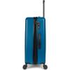 Quiksilver Chimaca Suitcases Hardside Luggage with Spinner Wheels, Large 3-Piece Set (20/26/30) (Black)(Mosaic Blue)