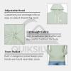 Quiksilver Hoodies for Men, Big and Tall Jersey Pullover Lightweight Sweatshirts for Men, Cotton Casual Hoodie(Desert Sage)