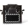 Quiksilver Insulated Cooler Bag 24 Can Portable Cooler with 48-72 Hour Ice Retention, Waterproof & Durable 20L Camping Backpack for Travel, Beach, Fishing, Boating & Outdoor Adventures(Checkered)