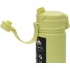 Quiksilver Laguna 24oz Tripple Wall Stainless Steel Water Bottle, Reusuable Sports Bottle with Leak-Proof Straw and Spout Lid, Non-Slip Rubber Base, Carrier Handle, 24H Hot & Cold Insulated Tumbler(Lime)
