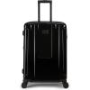 Quiksilver Malibu Suitcases PC Hardside Expandable Luggage with Spinner Wheels, Large 3-Piece Set (20/26/30) (Parchment)(Black)