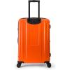 Quiksilver Malibu Suitcases PC Hardside Expandable Luggage with Spinner Wheels, Large 3-Piece Set (20/26/30) (Parchment)(Orange)