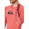 Quiksilver Men’s All Time Long Sleeve UPF 50 Rashguard(Mineral Red)