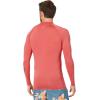 Quiksilver Men’s All Time Long Sleeve UPF 50 Rashguard(Mineral Red)