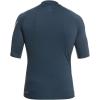 Quiksilver Mens All Time Short Sleeve Rashguard UPF 50 Sun Protection Surf Shirt(Blue)