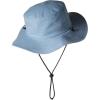 Quiksilver Men’s Bushmaster Sun Protection Floppy Visor Bucket Hat(Faded Denim)