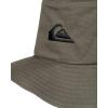 Quiksilver Men’s Bushmaster Sun Protection Floppy Visor Bucket Hat(Olive Green)