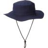 Quiksilver Men’s Bushmaster Sun Protection Floppy Visor Bucket Hat(Parisian Night)