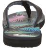 Quiksilver Men’s Carver Print Sandal Flip-Flop(Black/Black/Blue)