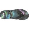 Quiksilver Men’s Carver Print Sandal Flip-Flop(Black/Black/Blue)