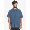 Quiksilver Men’s Centinela 4 Button Up Comfort Fit Pocket Shirt(Basil)