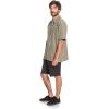 Quiksilver Men’s Centinela 4 Button Up Comfort Fit Pocket Shirt(Deep Lichen Green Centinella)