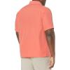 Quiksilver Men’s Centinela 4 Button Up Comfort Fit Pocket Shirt(Peached Pink Centinella)