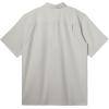 Quiksilver Men’s Centinela 4 Button Up Comfort Fit Pocket Shirt(Silver Birch Centinella)