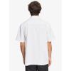 Quiksilver Men’s Centinela 4 Button Up Comfort Fit Pocket Shirt(White Centinella)