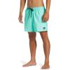 Quiksilver Mens Everyday Solid 15 Volley Boardshort Swim Trunk(Beveled Glass)