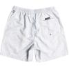 Quiksilver Mens Everyday Volley 17 Volley Swim Trunk Bathing Suit(Classic Volley/Antique White)