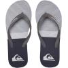 Quiksilver Men’s Flip Flop Sandal(Black Grey Grey Black Xssk)