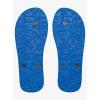 Quiksilver Men’s Flip Flop Sandal(Blue Black Blue Black Xkbk)