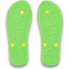 Quiksilver Men’s Flip Flop Sandal(Green Yellow)