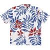 Quiksilver Mens Fourth Flowers Woven(Antique White Fourth Flowers)