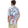 Quiksilver Mens Fourth Flowers Woven(Antique White Fourth Flowers)