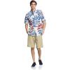 Quiksilver Mens Fourth Flowers Woven(Antique White Fourth Flowers)