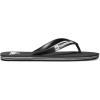 Quiksilver Men’s Haleiwa Flip-Flops(Black/Black/White)