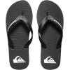 Quiksilver Men’s Haleiwa Flip-Flops(Black/Black/White)