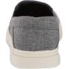 Quiksilver Men’s Harbor Wharf Slip-on Lowtop Casual Shoe Sneaker(Grey/Grey/White Harbor Wharf Slip-on)